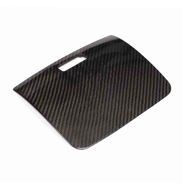 Car Carbon Fiber Instrument Panel Storage Panel Frame Decorative Sticker for Volkswagen Touareg