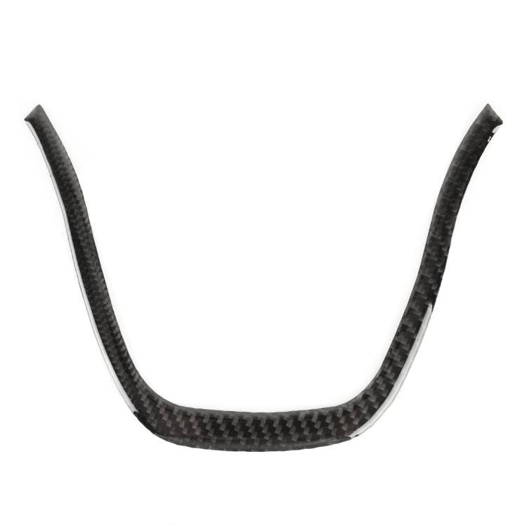 Car Carbon Fiber Steering Wheel Outer Frame Decorative Sticker for Volkswagen Touareg, Steering Wheel Outer Frame