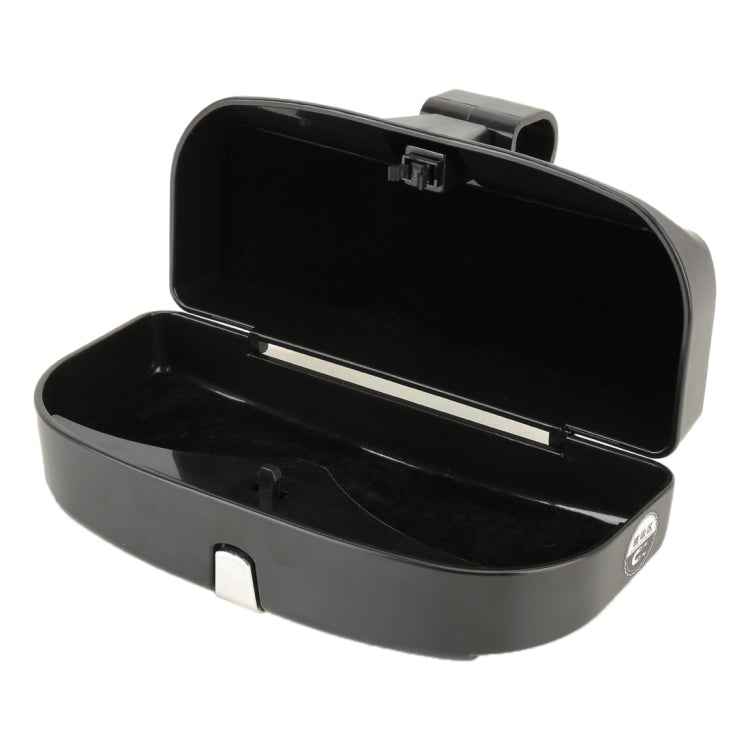 Car Multi-functional Glasses Case Sunglasses Box with Card Slot, Flat Style