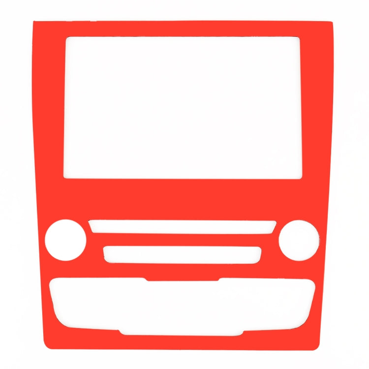 Car Carbon Fiber Central Control Panel Decorative Sticker for Ford New Mondeo, Central Control Panel