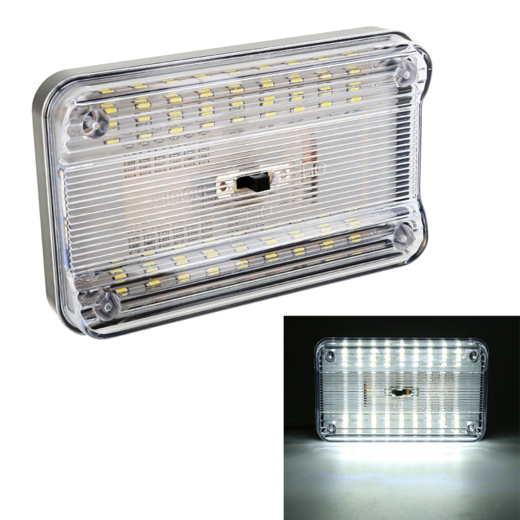 GT-699 DC12V / 2W / 6000K / 120LM SMD-3528 Car Indoor Dome Light, GT-699