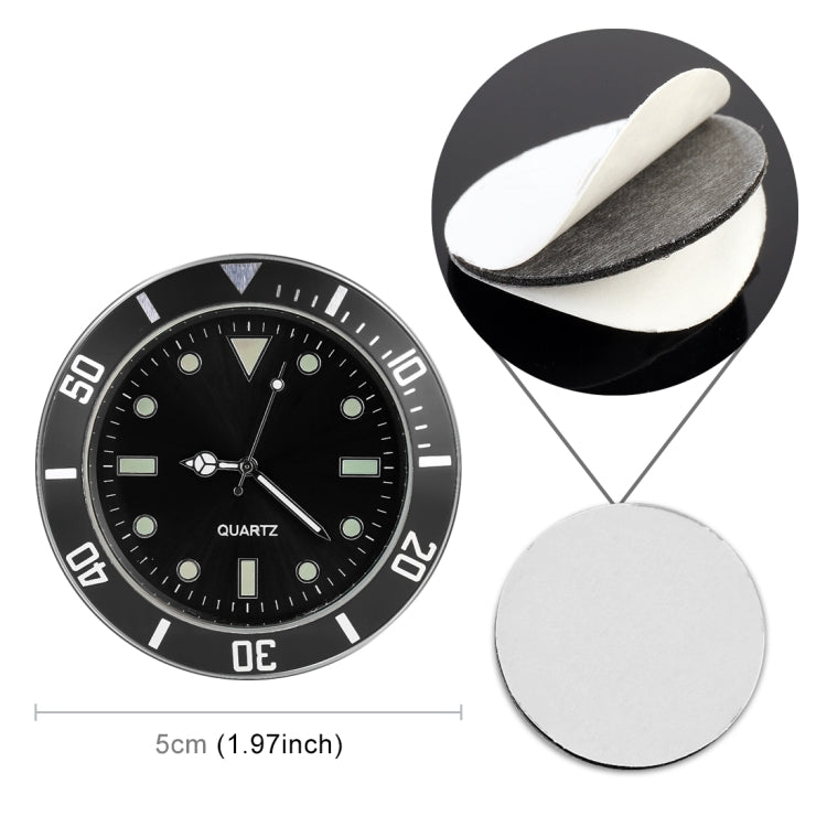 Car Paste Clock Car Luminous Watch