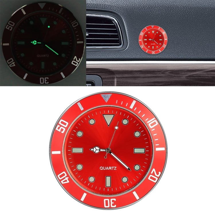 Car Paste Clock Car Luminous Watch