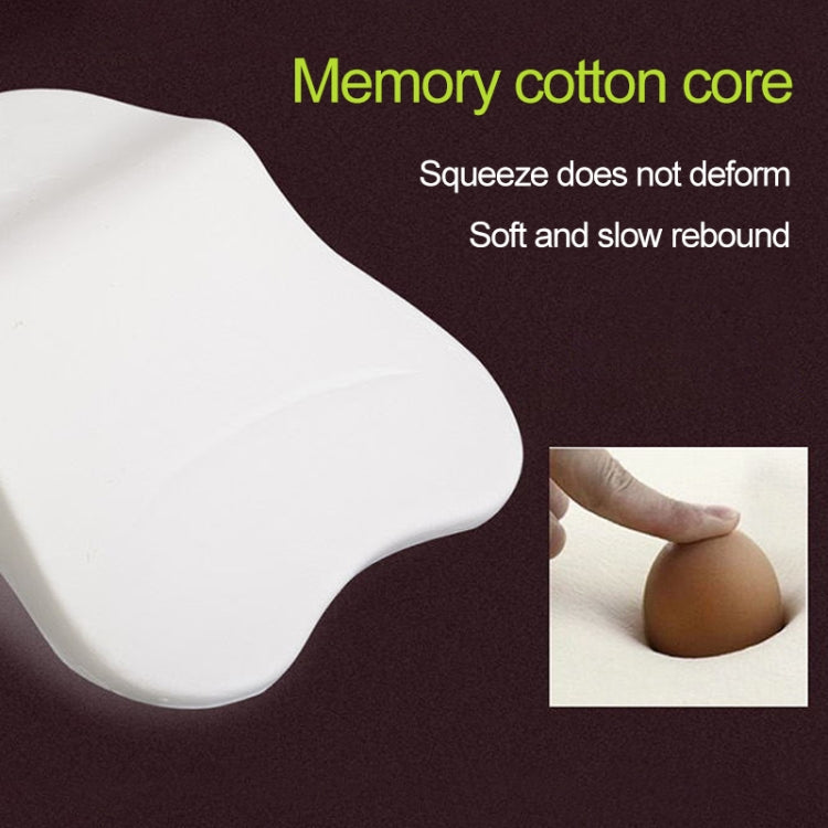 Four Seasons Breathable Memory Foam Car Neck Pillow Polyester Headrest