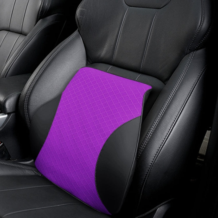 Four Seasons Breathable Memory Foam Car Lumbar Pillow Polyester Pillow