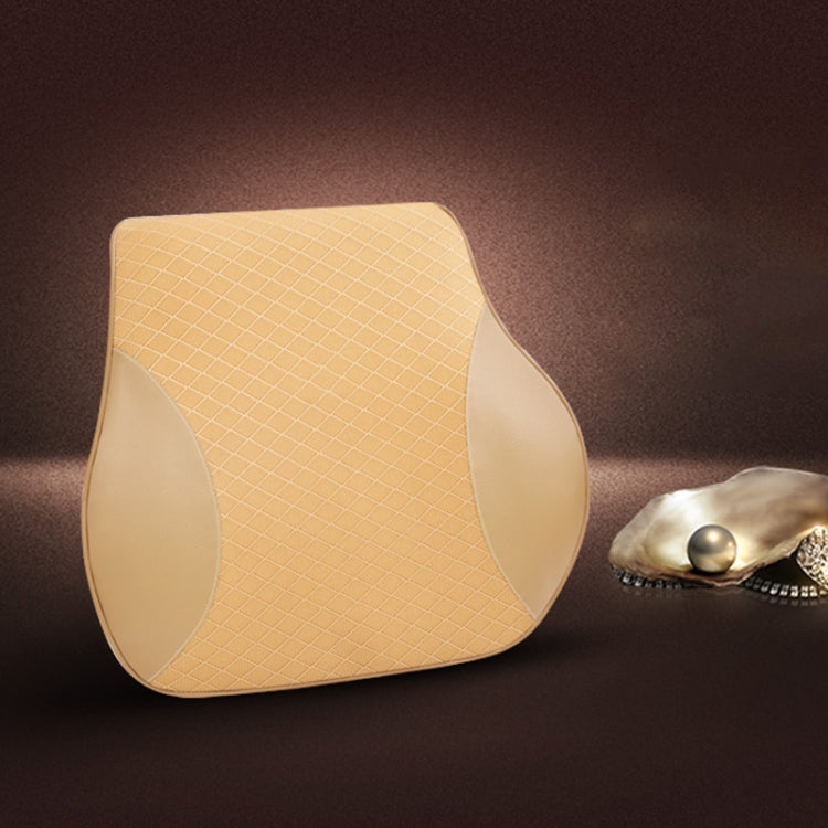 Four Seasons Breathable Memory Foam Car Lumbar Pillow Polyester Pillow