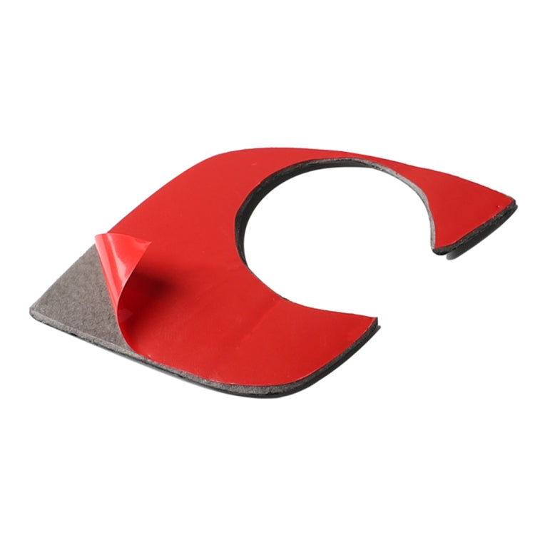 Car Carbon Fiber Gear Lever Lower Panel Decorative Sticker for BMW 5 Series G38 528Li / 530Li / 540Li 2018, Left Drive, Gear Lever Lower