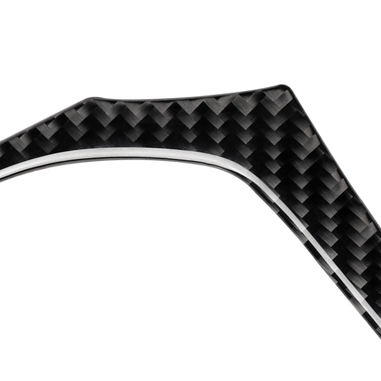 Car Carbon Fiber Steering Wheel Lower Panel Decorative Sticker for BMW G30(2018-2020) / G01(2018-2020) / G02(2019-2020), Steering Wheel Lower Panel