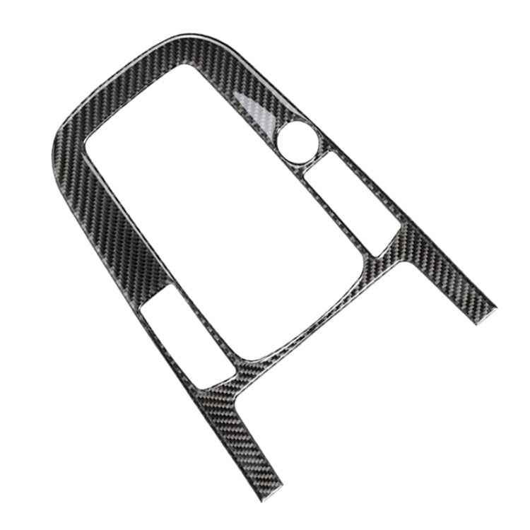 Car Carbon Fiber Gear Position Panel Decorative Sticker for Audi 2010-2018 Q5 / 2009-2016 A4L / 2009-2016 A5, Left Drive, Gear Position (B)