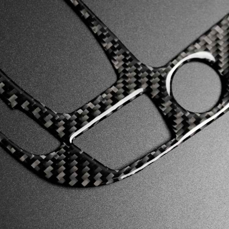 Car Carbon Fiber Gear Position Panel Decorative Sticker for Audi 2010-2018 Q5 / 2009-2016 A4L / 2009-2016 A5, Left Drive, Gear Position (C)