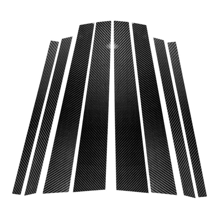 Car Carbon Fiber B Column Decorative Sticker for BMW E70 2008-2013, For BMW E70