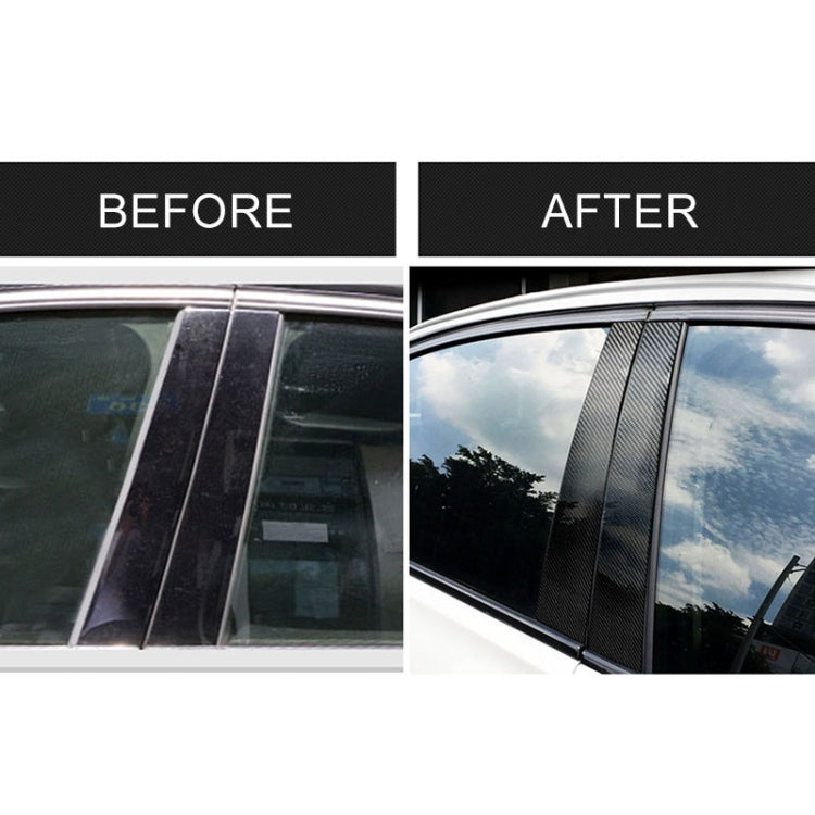 Car Carbon Fiber B Column Decorative Sticker for BMW E90 2005-2012, For BMW E90