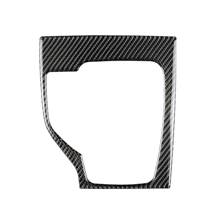 Car Carbon Fiber Left Drive Gear Frame A Decorative Sticker for Mazda Axela 2013-2016, Left Drive Gear Frame A