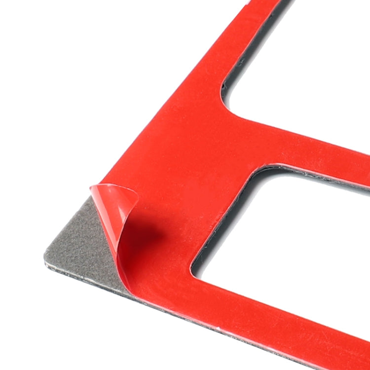 Car Carbon Fiber Right Drive Gear Frame B Decorative Sticker for Mazda Axela 2017-2018, Right Drive Gear Frame B