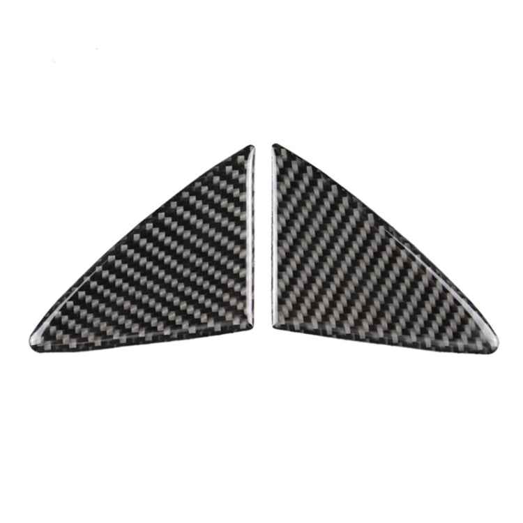 Car Carbon Fiber Front Bumper Decorative Sticker for Mazda Axela 2014-2016