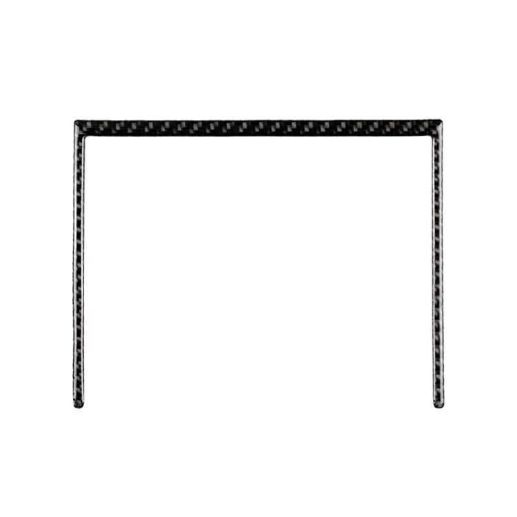 Car Carbon Fiber Storage Box U Shape Frame Decorative Sticker for Toyota Eighth Generation Camry 2018-2019, Storage Box U Shape Frame