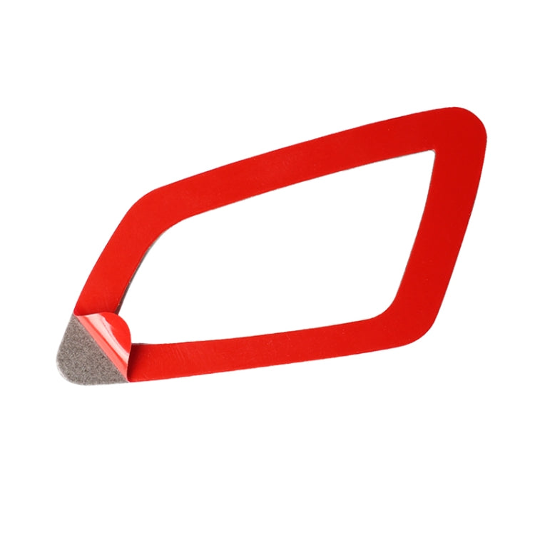 Car Carbon Fiber Left Drive Instrument Air Outlet Decorative Sticker for Honda Tenth Generation Civic 2016-2019, Instrument Air Outlet