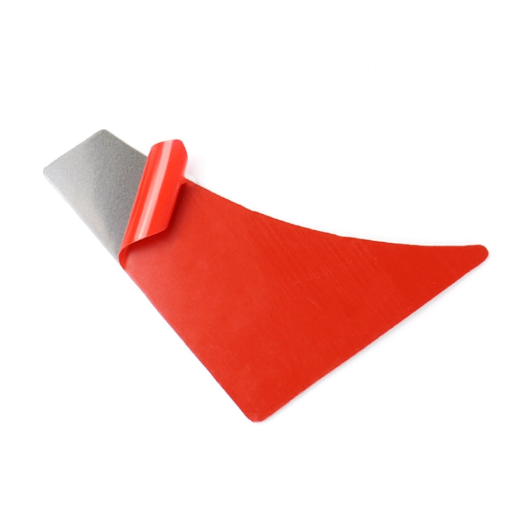 Car Carbon Fiber Main Driving Triangle Decorative Sticker for Cadillac XT5 2016-2017, Left Drive, Main Driving Triangle