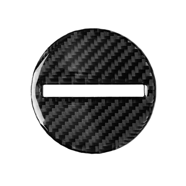 Car Carbon Fiber Steering Wheel Logo Decorative Sticker for Chevrolet Camaro 2017-2019, Steering Wheel Logo