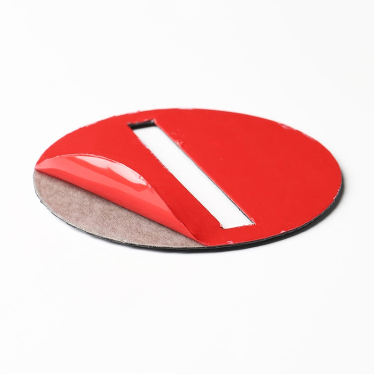 Car Carbon Fiber Steering Wheel Logo Decorative Sticker for Chevrolet Camaro 2017-2019, Steering Wheel Logo