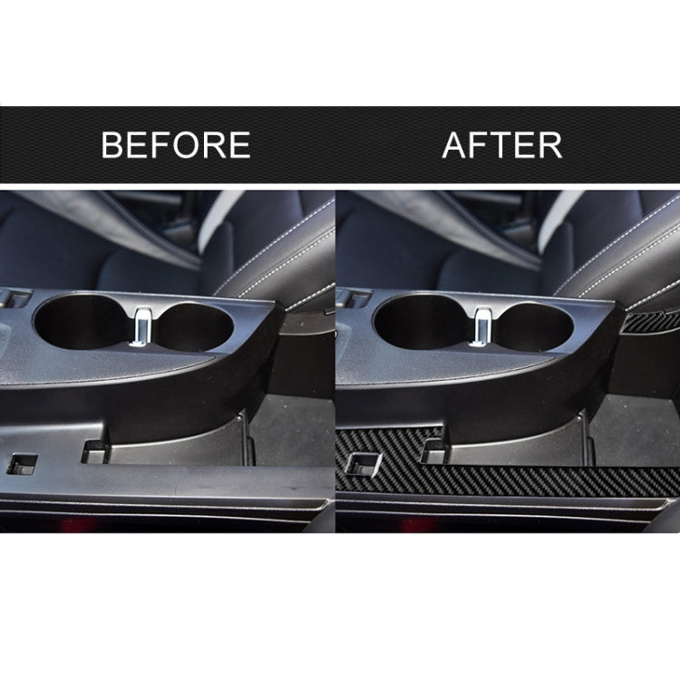 2 in 1 Car Carbon Fiber Central Control Stripe Decorative Sticker for Chevrolet Camaro 2017-2019, Central Control Stripe