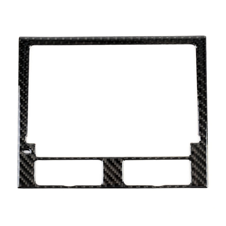 Carbon Fiber Car Navigation Panel Decorative Sticker for Porsche Macan, Navigation Panel