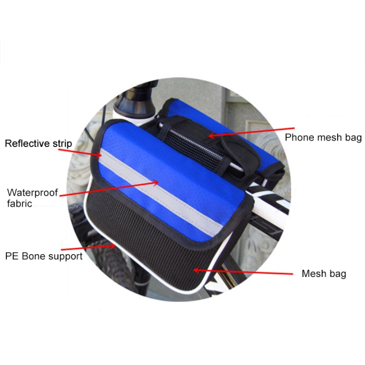 Bicycle Phone Bags Mountain Road Bike Front Head Bag Saddle Bag