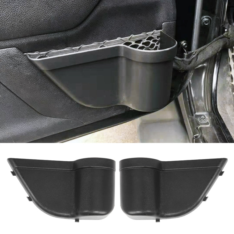 2 PCS Car Door Cup Holder Auto Storage Box Multi-use Tools Organizer Boxes for Jeep Wrangler JK 2011-2017, Door Cup Holder