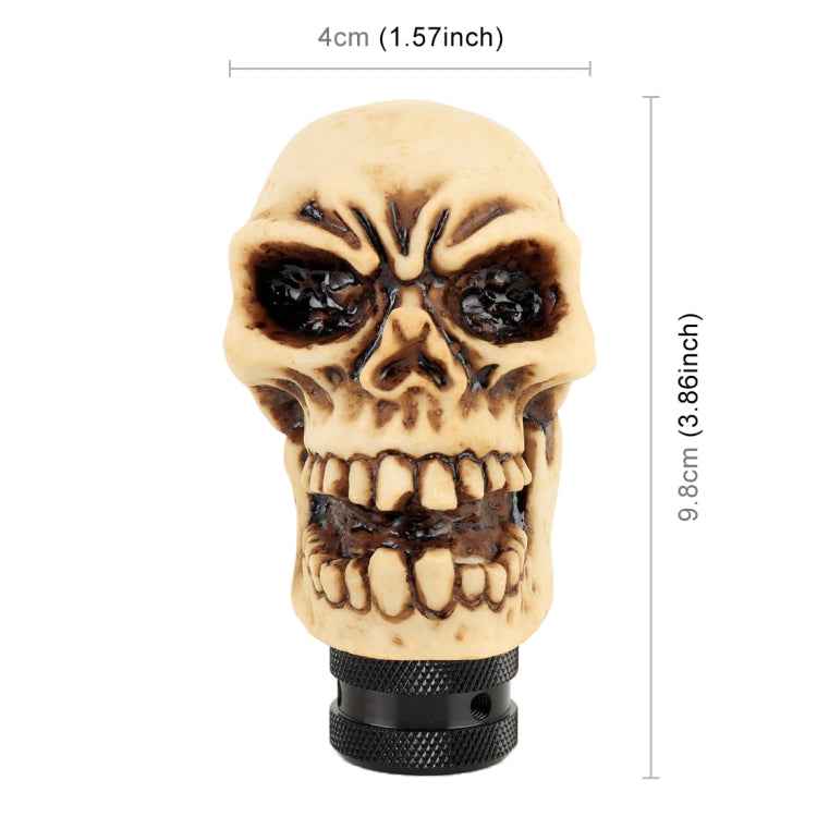 Universal Car Skull Shape Shifter Manual Automatic Gear Shift Knob
