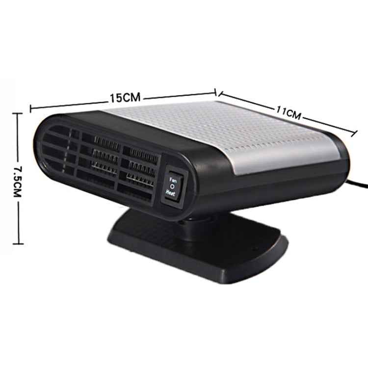 Car Heater Hot Cool Fan Windscreen Window Demister Defroster DC 12V, Purification Version
