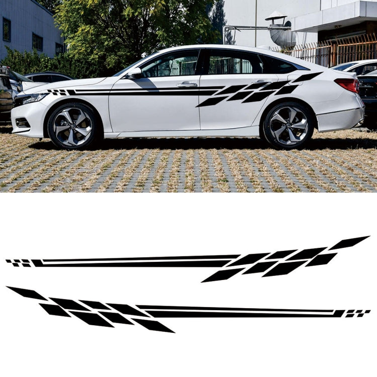 Car Styling Plaid Series PVC Sticker Auto Decorative Sticker, D-373