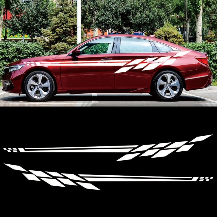 Car Styling Plaid Series PVC Sticker Auto Decorative Sticker, D-373