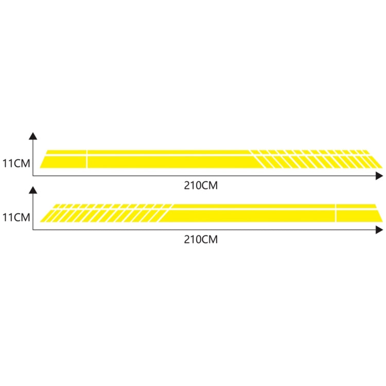 Car Styling Stripe PVC Sticker Auto Decorative Sticker, D-700