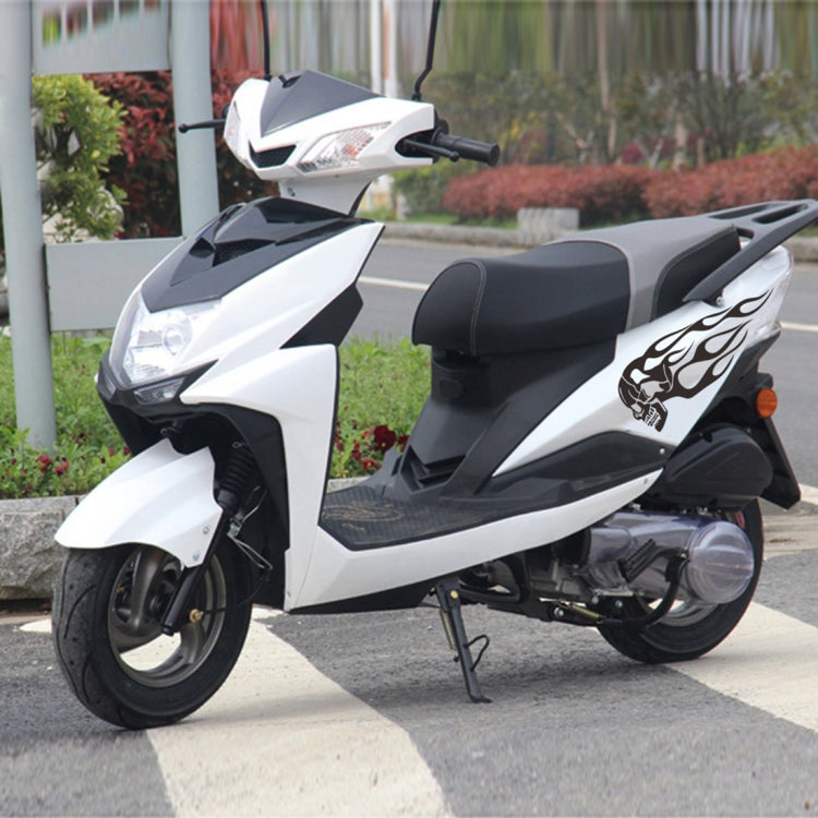 Motorcycle Styling Skull Head PVC Sticker Auto Decorative Sticker, D-712