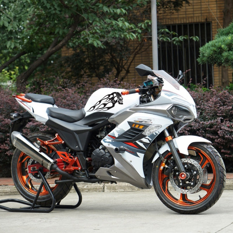 Motorcycle Styling Skull Head PVC Sticker Auto Decorative Sticker, D-712