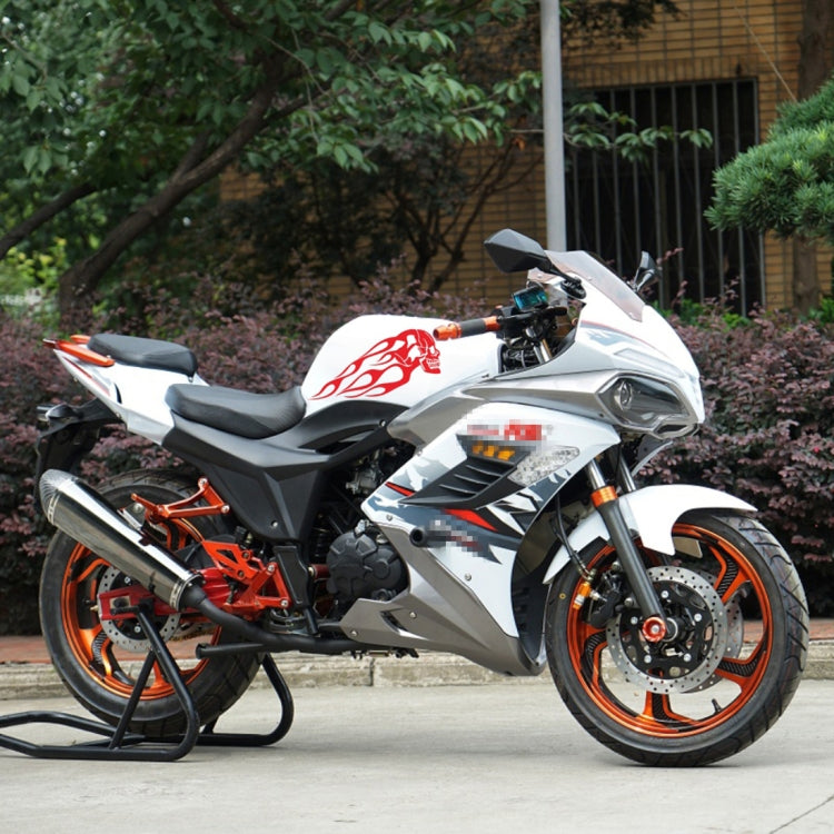 Motorcycle Styling Skull Head PVC Sticker Auto Decorative Sticker, D-712