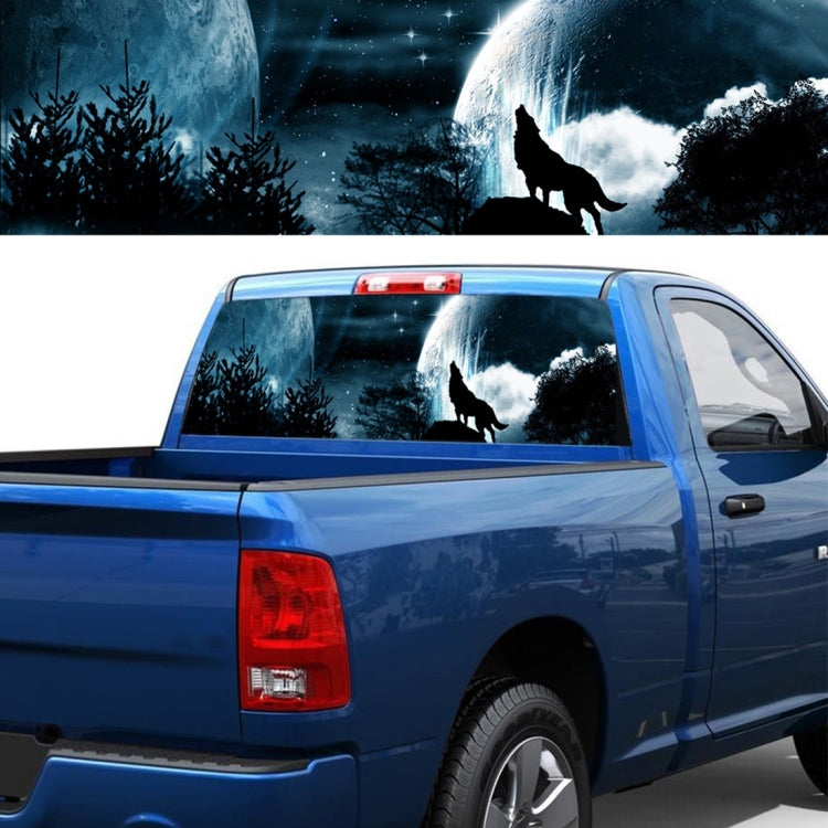 Wolverine Pattern Horror Series Car Rear Window Decorative Sticker, Size: 147 x 46cm, Size: 147 x 46cm (Wolverine)