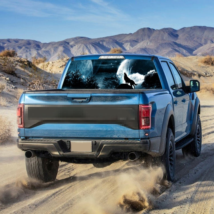 Wolverine Pattern Horror Series Car Rear Window Decorative Sticker, Size: 147 x 46cm, Size: 147 x 46cm (Wolverine)