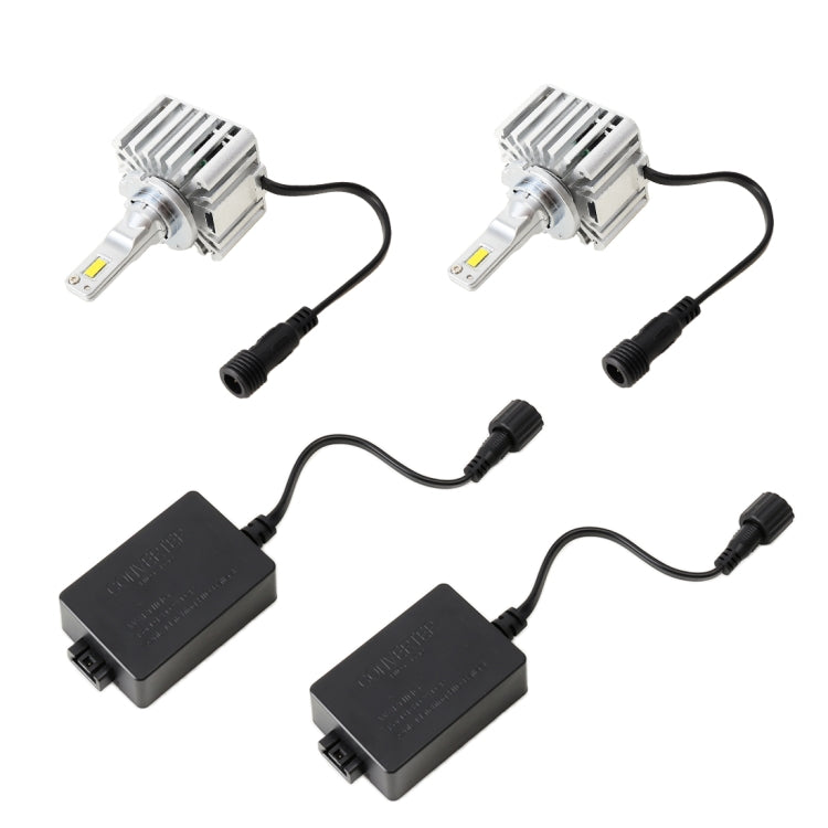 2 PCS DC12V / 35W / 5500K / 4000LM Car ED Headlight Lamps SMD-3570 Lamps for D1S, D1S