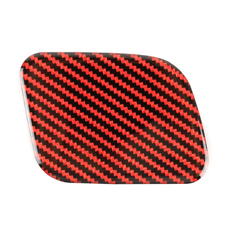 Car Carbon Fiber Main Driving Seat Storage Box Decorative Sticker for Ford Mustang 2015-2020, Main Driving Seat Storage Box