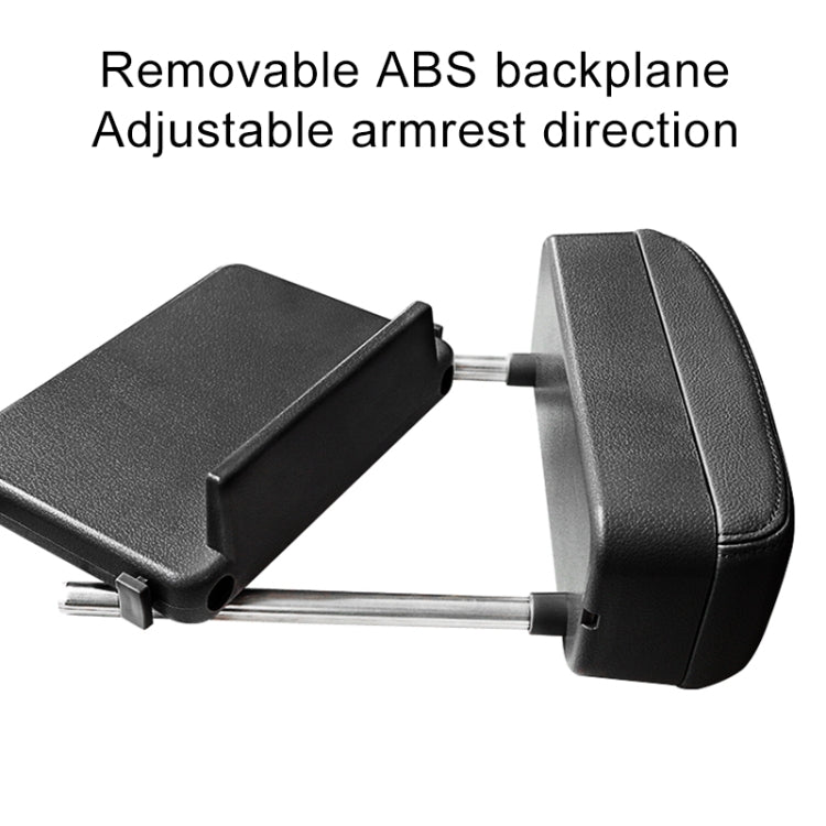 Universal Car PU Leather Wrapped Armrest Box Cushion Car Armrest Box Mat with Storage Box, 1pc(Brown), 1pc(Black), 1pc (Black Red), 1pc(Black White), 1pc(Grey), 1pc(Beige)