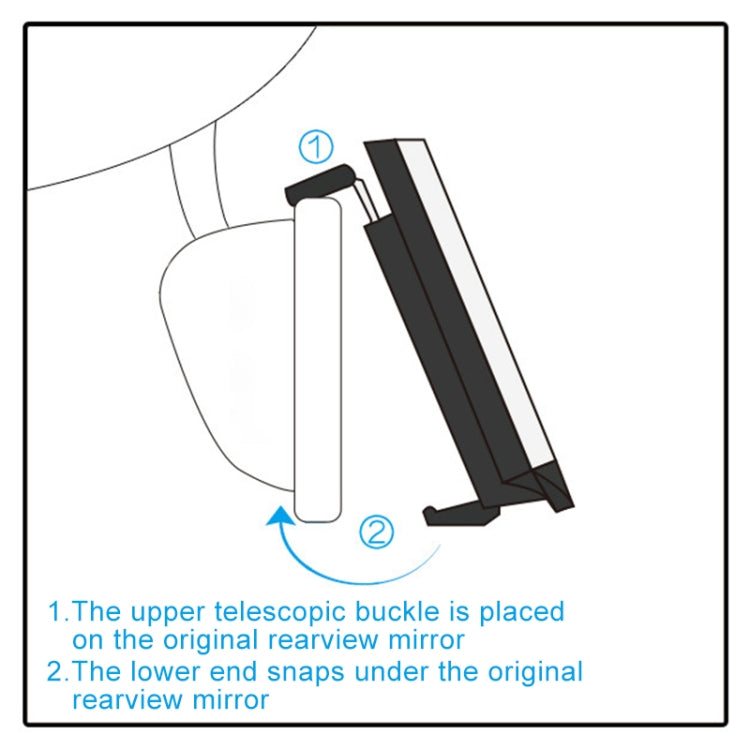 Car Truck Interior Rear View MirrorAnti Glare Dazzling Goggle, Size: 30*7.5*3.5cm