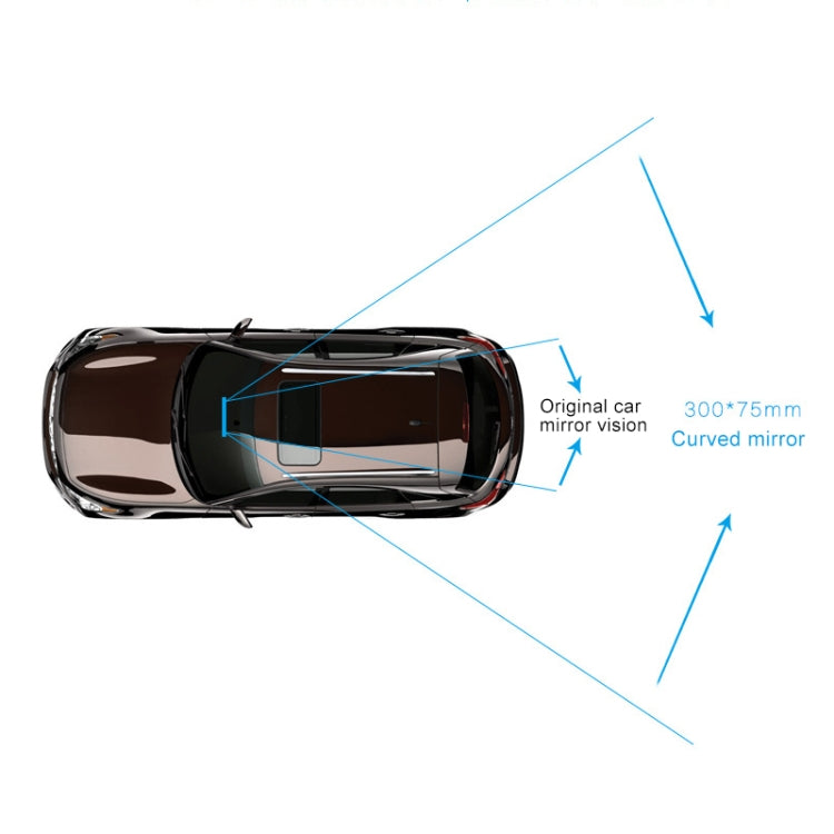 Car Truck Interior Rear View MirrorAnti Glare Dazzling Goggle, Size: 30*7.5*3.5cm