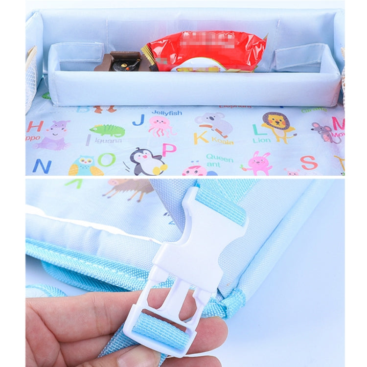 Children Waterproof Dining Table Toy Organizer Baby Safety Tray Tourist Painting Holder (Pink Food), CRP0968A, CRP0968B, CRP0968C, CRP0968D, CRP0968E, CRP0968F