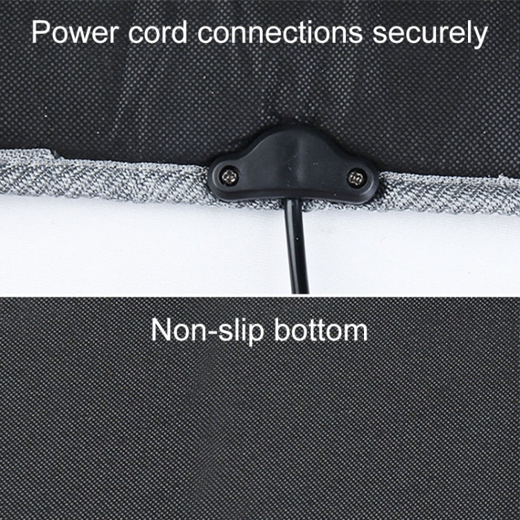Car 24V Front Seat Heater Cushion Warmer Cover Winter Heated Warm, Single Seat