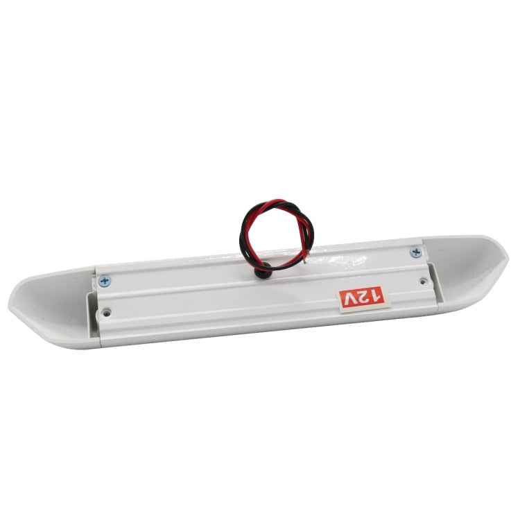 DC 12V 2.6W 6000K IP67 Marine RV Waterproof LED Stair Deck Dome Light Ceiling Lamp, Aluminum Alloy Base