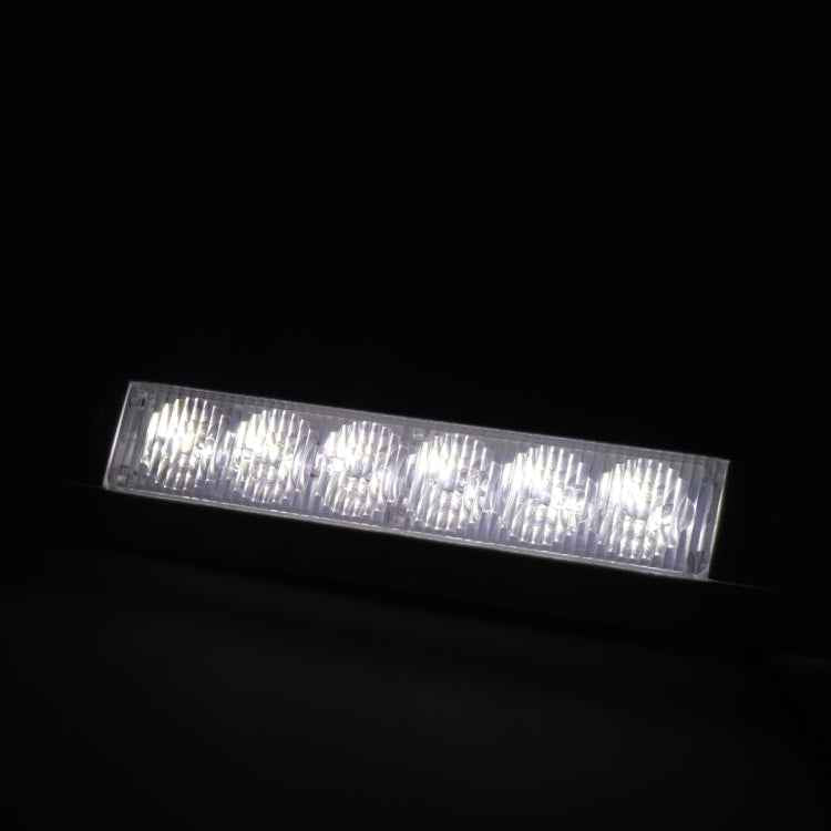 DC 12V 2.6W 6000K IP67 Marine RV Waterproof LED Stair Deck Dome Light Ceiling Lamp, Aluminum Alloy Base