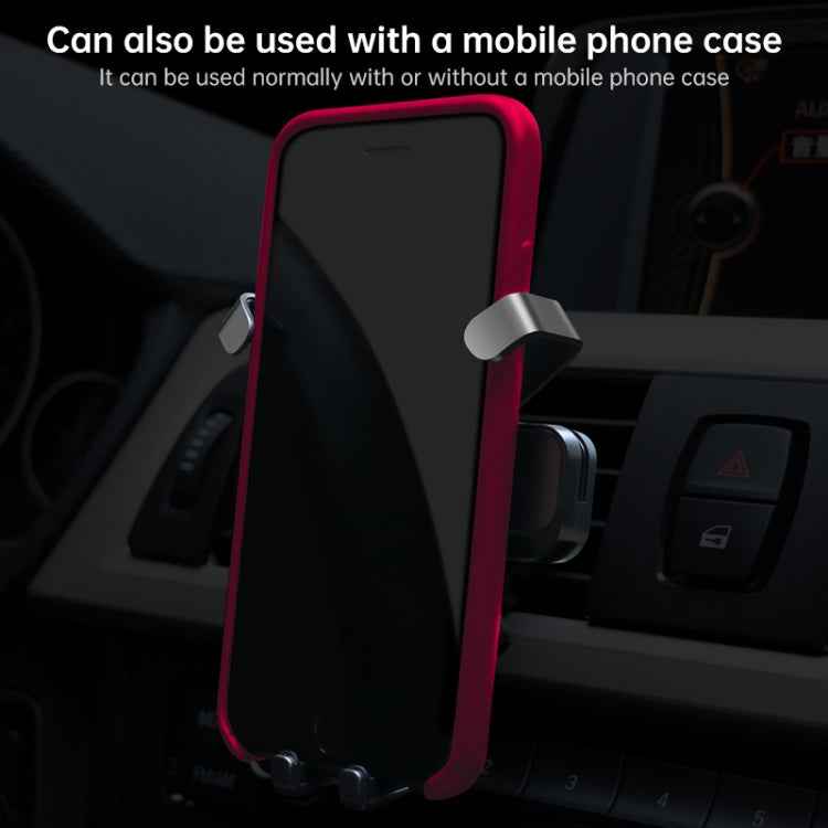 HAMTOD Pro Car Gravity Invisible Telescopic Mobile Phone Mount Holder