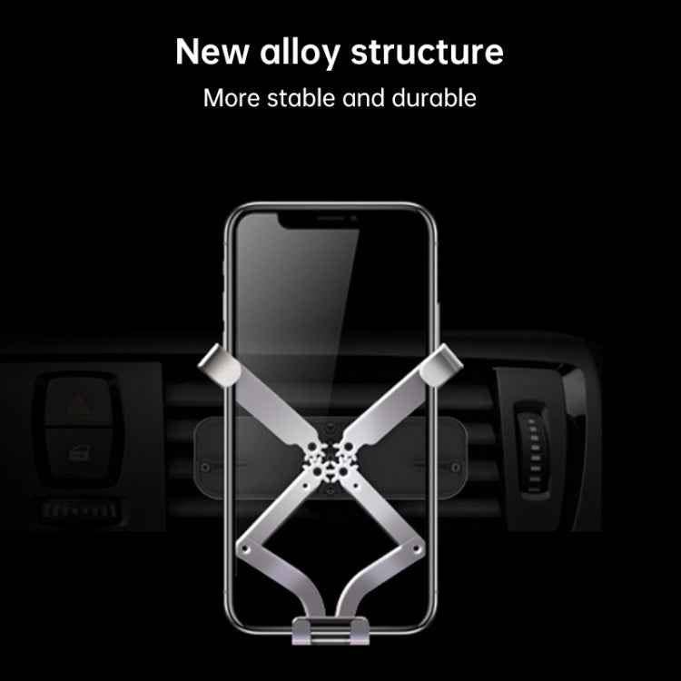 HAMTOD Pro Car Gravity Invisible Telescopic Mobile Phone Mount Holder