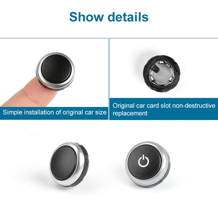 Car Radio Switch Button CD Player Volume Knob 64119350272 for BMW F10, For BMW F10